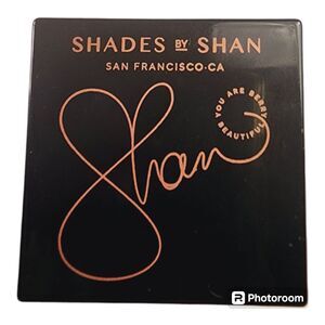Shades By Shan Eyeshadow Duo Mami & Hexed .04 oz Glitter Gold Bronze Travel
